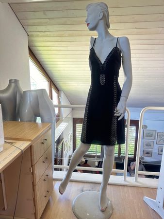 Cocktail-Seidenkleid von CARLA CARINI, Italia