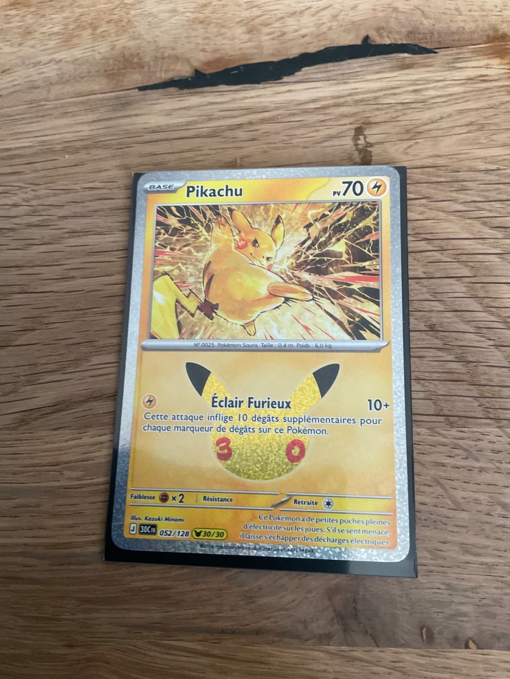 Karten: Carte Pikachu 30/30 – Neu (gemäss Beschreibung) aus Rebeuvelier von dav_bn5j
