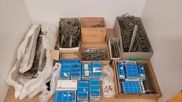 XXXL Konvolut Märklin H0 Oberleitungen u. Oberleitungsmasten