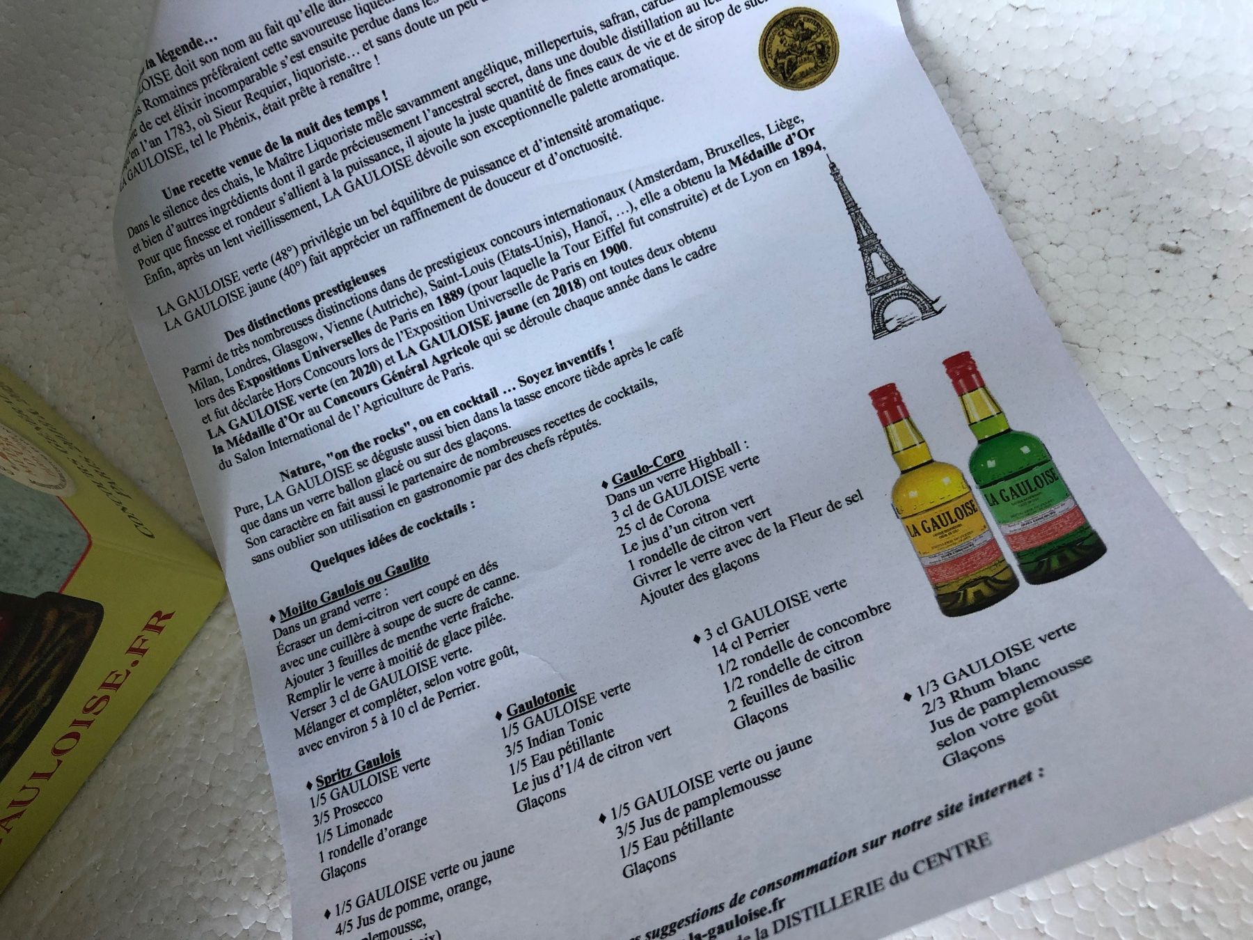 Bevande alcoliche: La Gauloise Verte Liqueur 48%... – Nuovo e nell'imballaggio originale da Wöschnau venduto da Vinsale 8