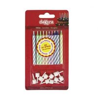 Magische Kerzen 10er-Pack farbig