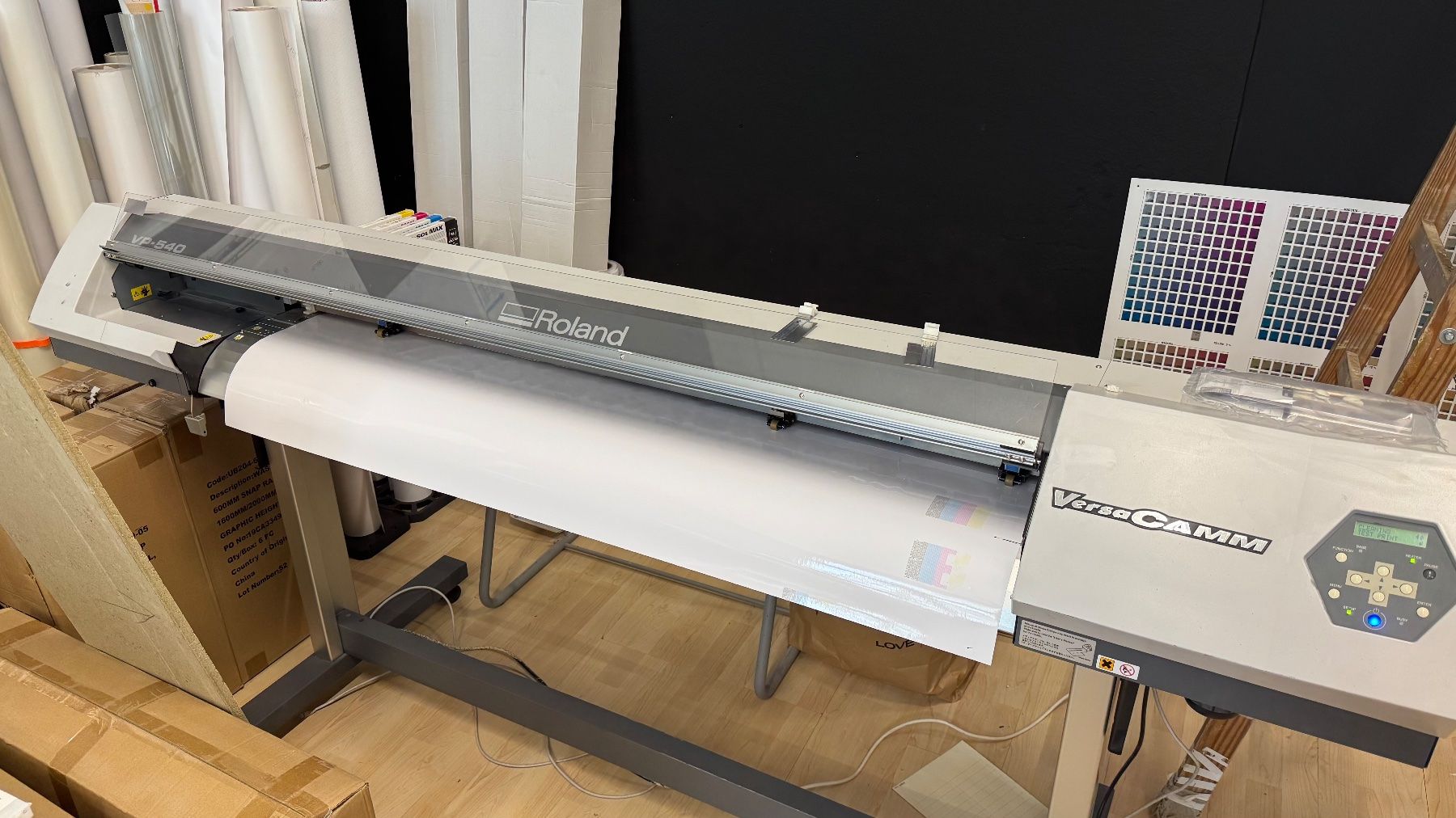 Roland Stampanti: Roland VP-540 Digitaldrucker Plotter – Usato da Salmsach venduto da Pixify.ch 2