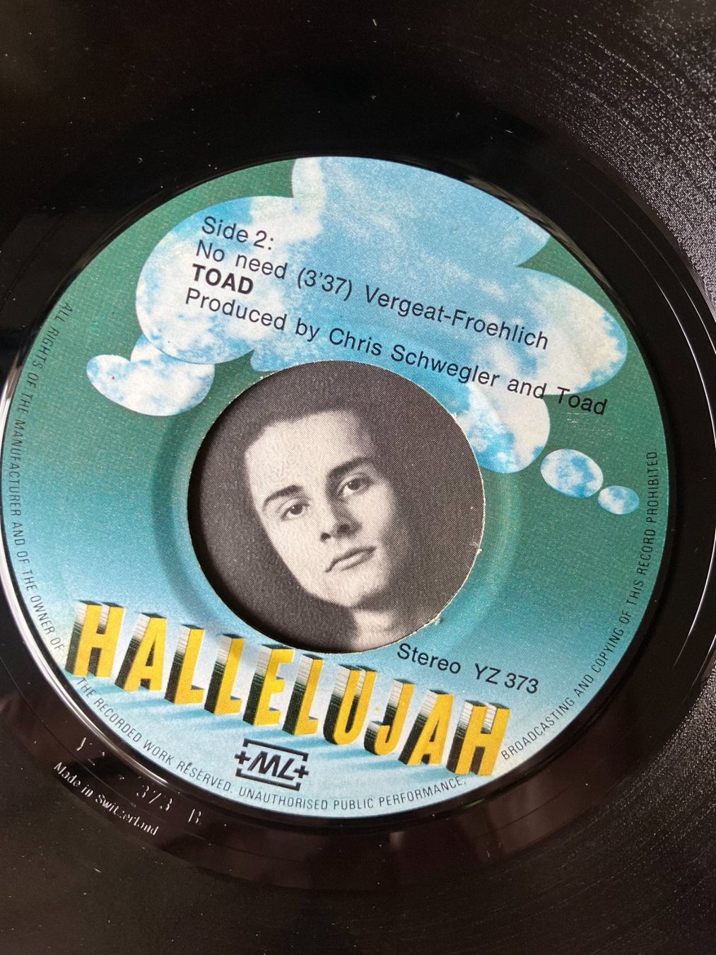 Schallplatten: Toad – Gebraucht aus Aarwangen von Jukebox3 8