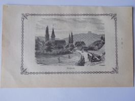 Diessbach Kanton Bern Xylographie