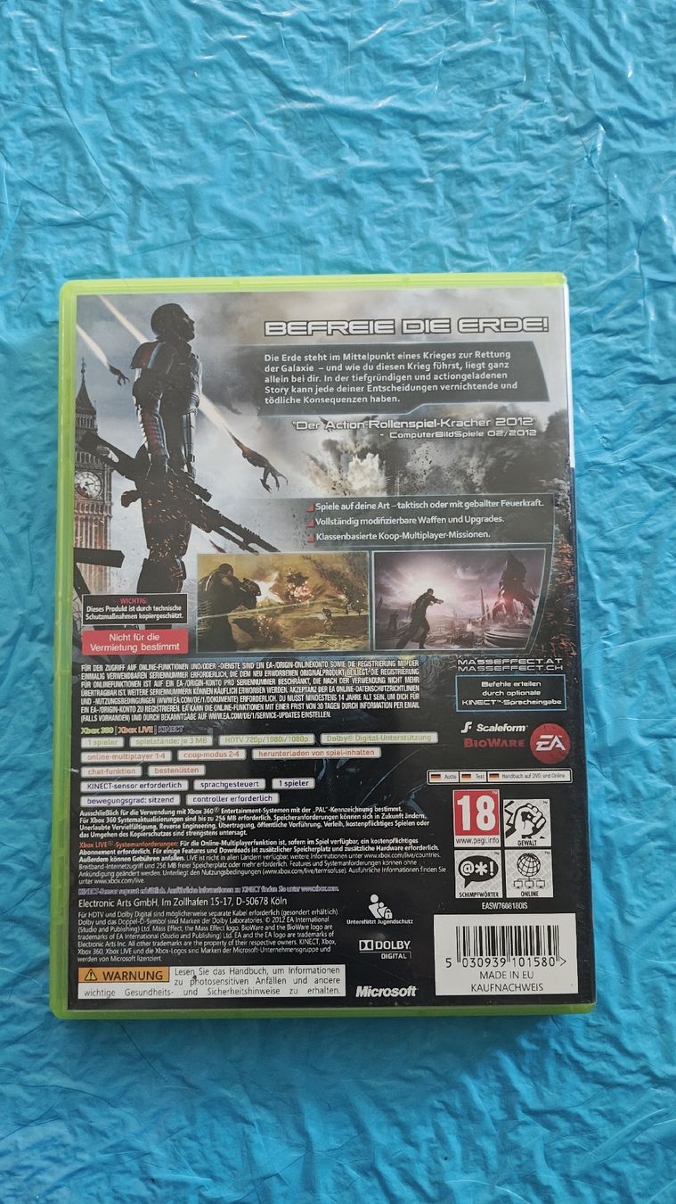 Giochi: Mass Effect 3 - XBOX 360 – Usato da Montagnola venduto da mattbert86 2