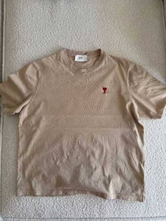 Ami Paris T-Shirt L in beige