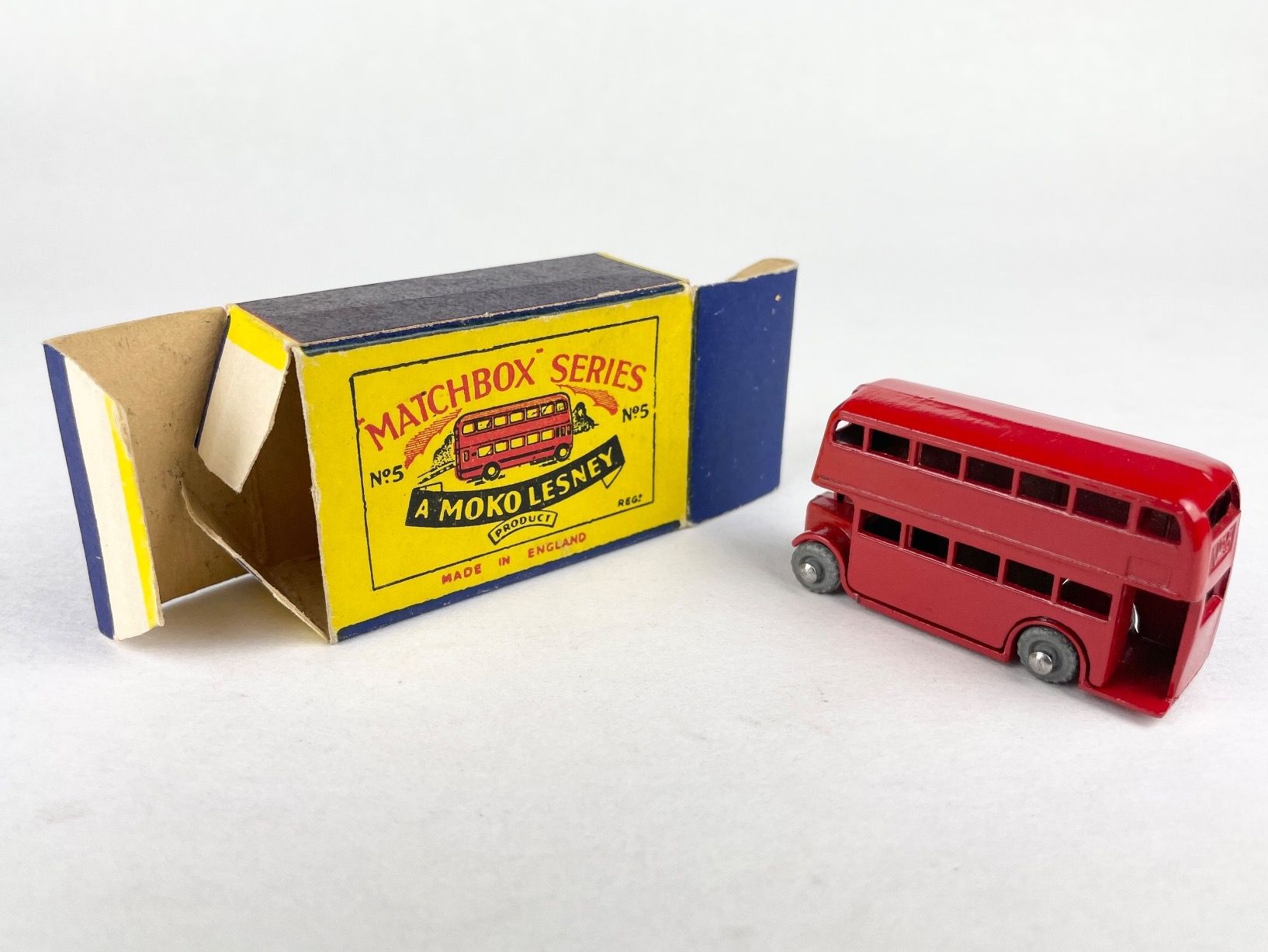 Matchbox Modellautos: Matchbox Moko Lesney 5A London Bus - MINT! – Neu (gemäss Beschreibung) aus Genthod von lightyear63 4