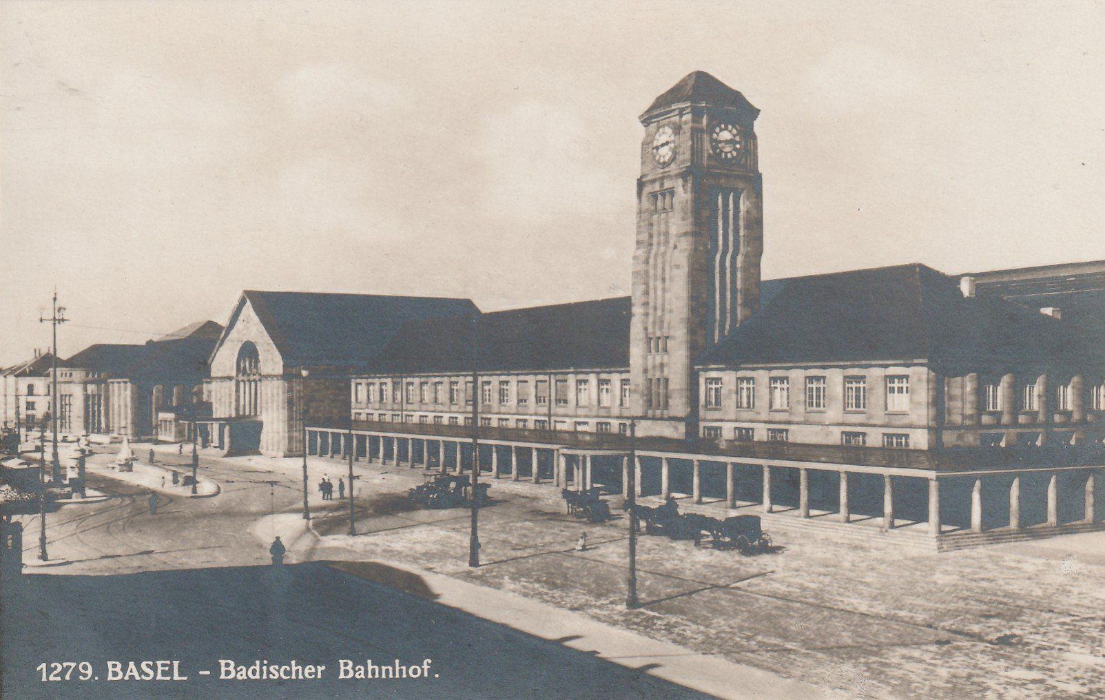 Cartoline postali: Basel Badischer Bahnhof – Usato da Rorschacherberg venduto da fratovi2