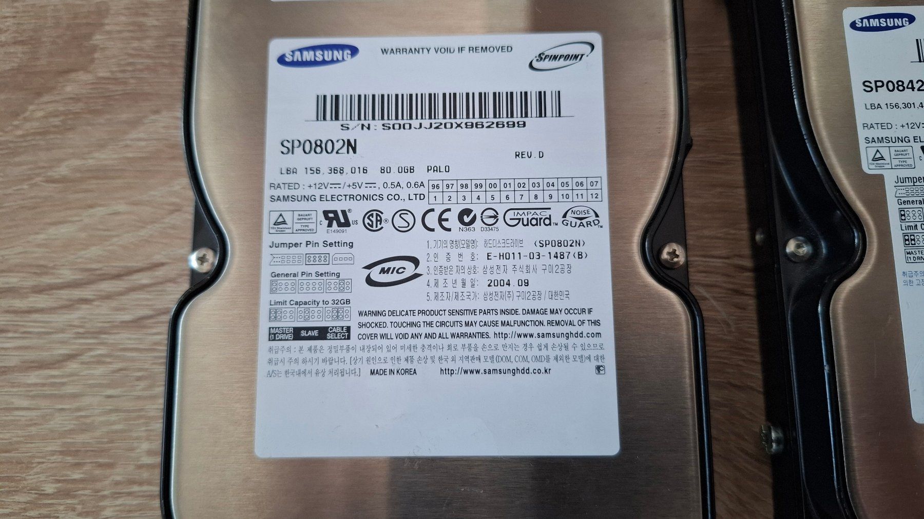 Dischi rigidi: 5 x IDE Harddisks – Usato da Lützelflüh-Goldb venduto da Procyon7.pk 3