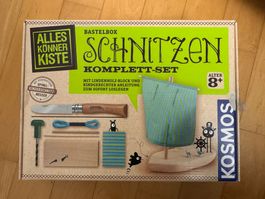 Bastelbox Kosmos Schnitzen Komplett-Set ab 8 Jahren
