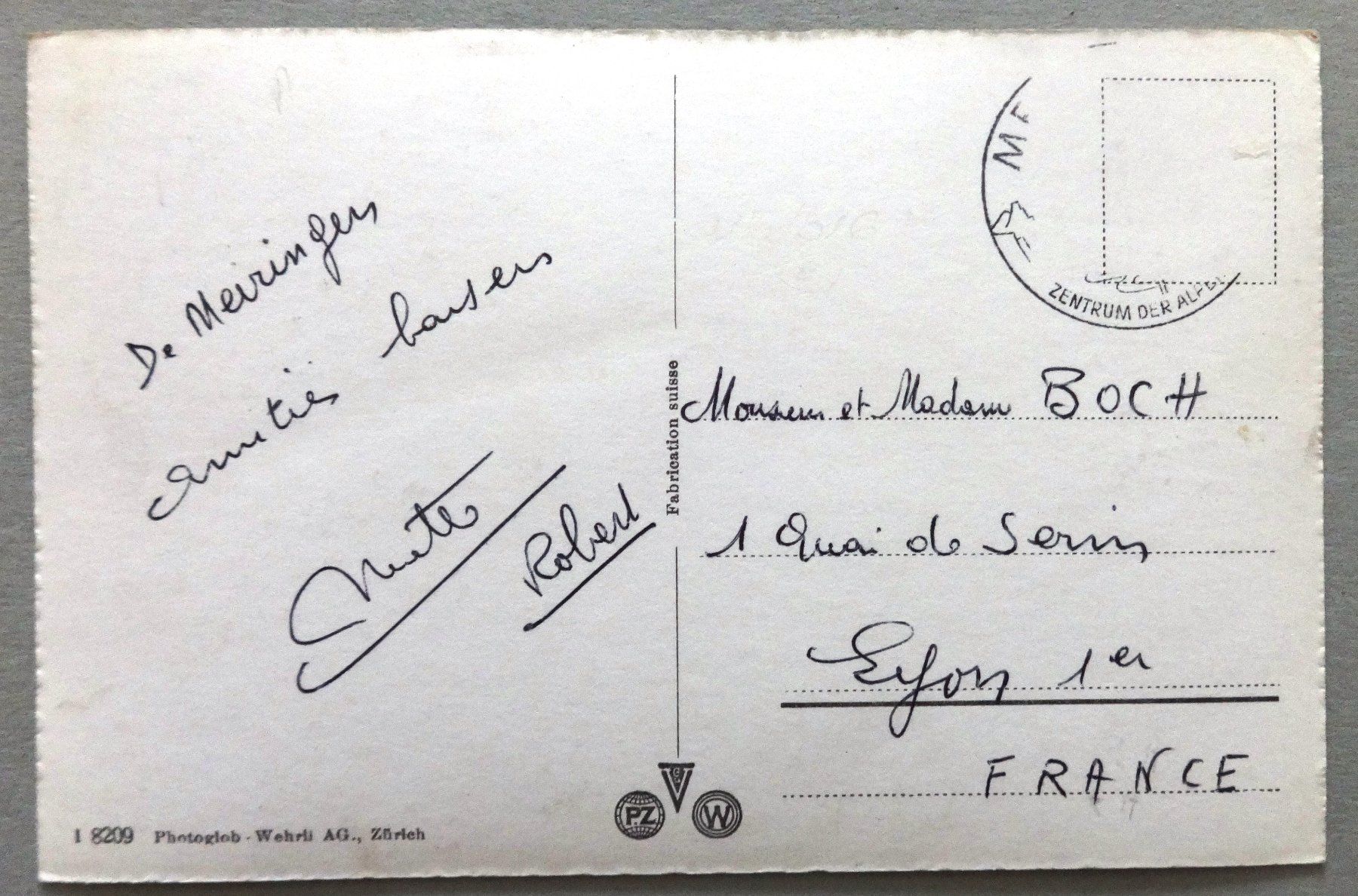 Cartoline postali: Meiringen – Difettoso da Fétigny venduto da Billy2miny 1