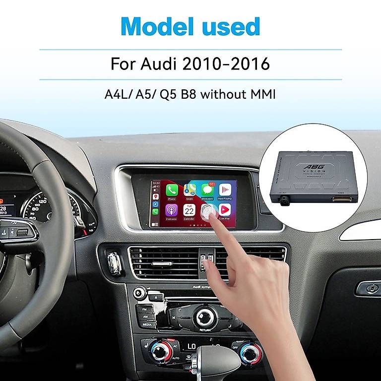 Radios: Carplay / Android Auto AUDI A4L / A5 / Q5 B8 2010 - 2016 – Neuf avec emballage d'origine à Trimbach par gastech