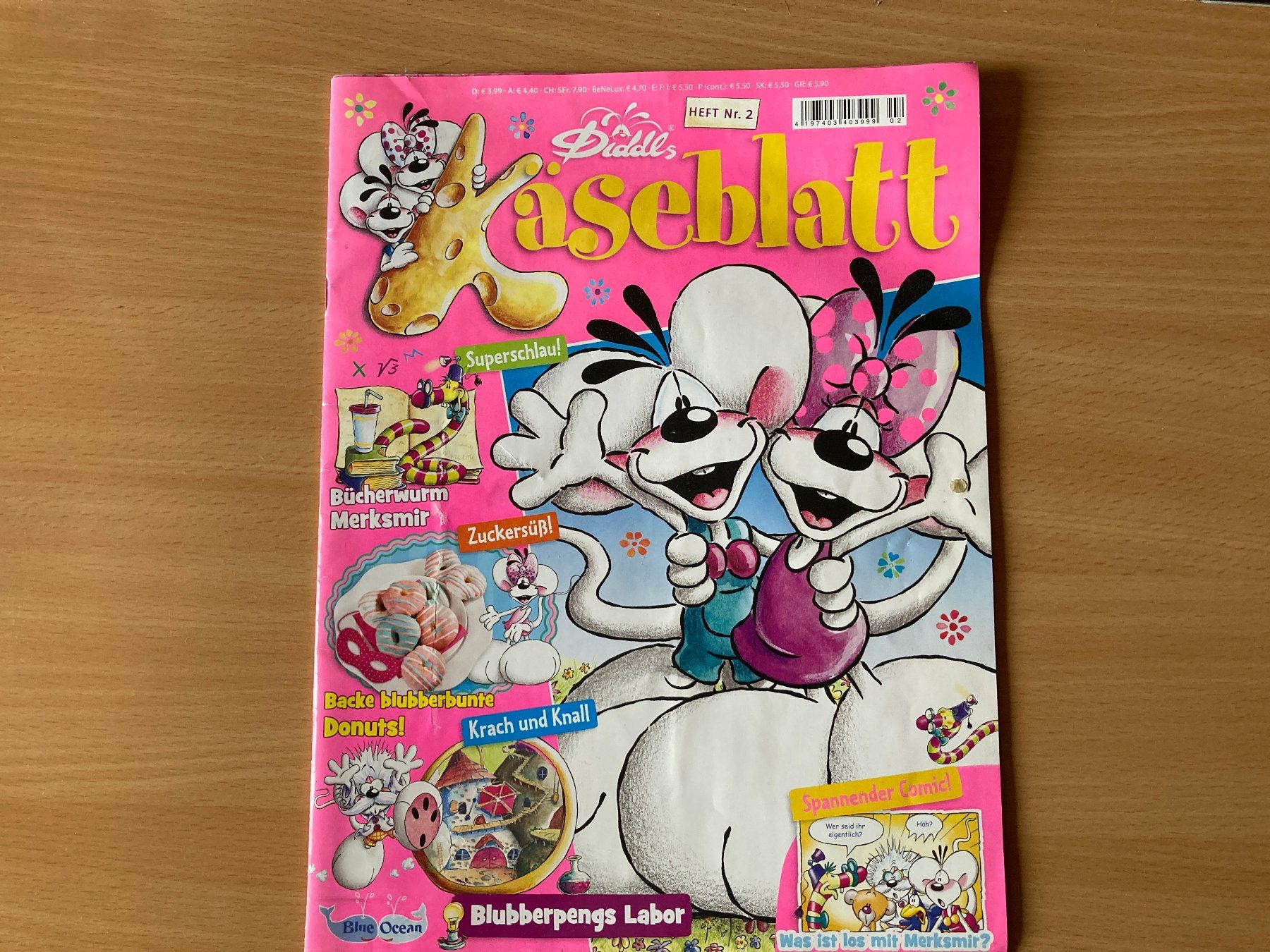 Revues & Magazines: Diddl Käseblatt vom März 2018 – D'occasion à Lütisburg par wiesenpippau