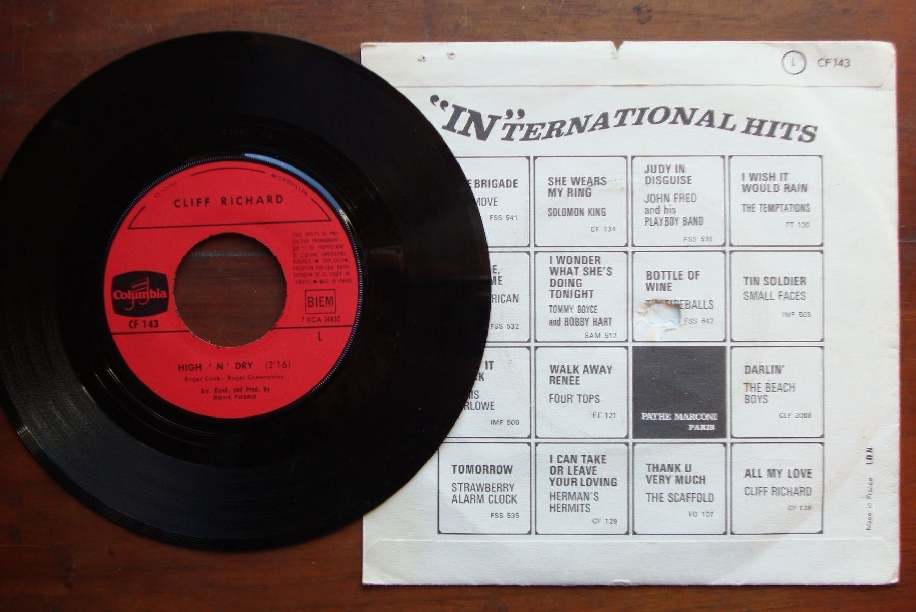 Dischi in vinile: CLIFF RICHARDS - CONGRATULATIONS 1968! – Usato da Bern venduto da Uli_10_11 1