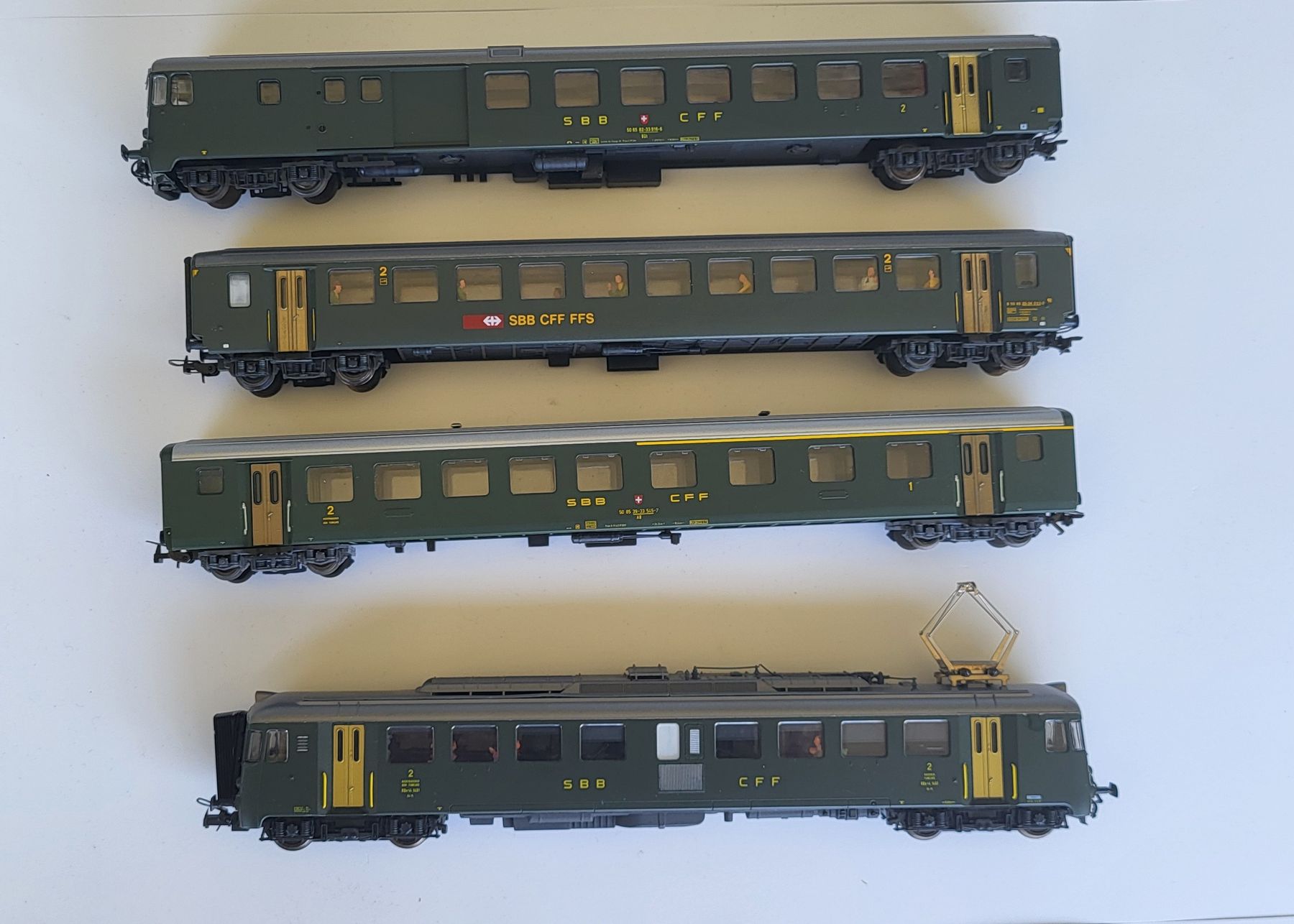 Lima Trains électriques: RBe4/4 Pendelzug – Défectueux à Muttenz par Treno21