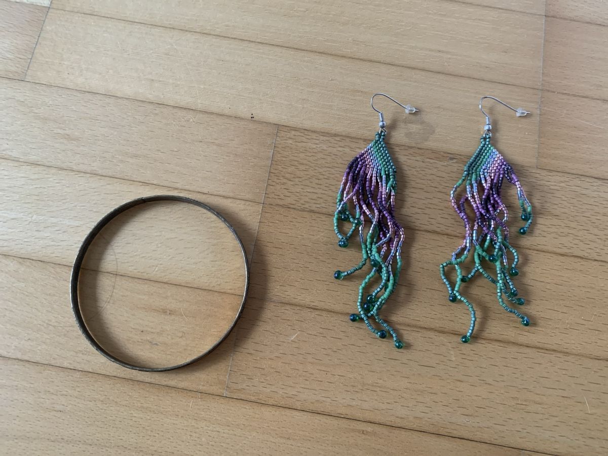 Orecchini pendenti & Orecchini a lobo: Boho Beaded Earrings and Vintage Bracelet Set – Nuovo (secondo la descrizione) da Neukirch (Egnach) venduto da ginger34 1