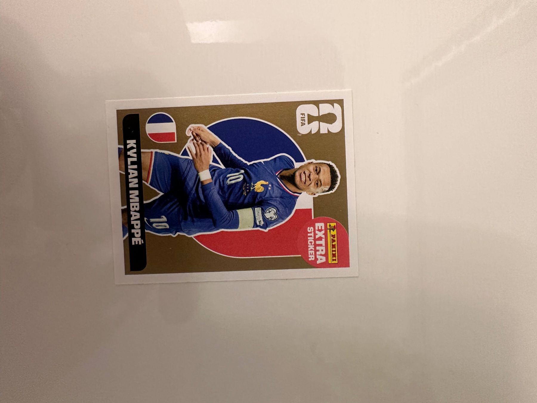 Panini Carte collezionabili: Kylian Mbappé Panini Extra Sticker Gold – Nuovo (secondo la descrizione) da Erlinsbach SO venduto da Sendrina 1
