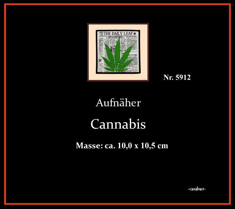 Toppe: Aufnäher Cannabis - Nr. 5912 – Nuovo (secondo la descrizione) da Winterthur venduto da --carabao-- 3