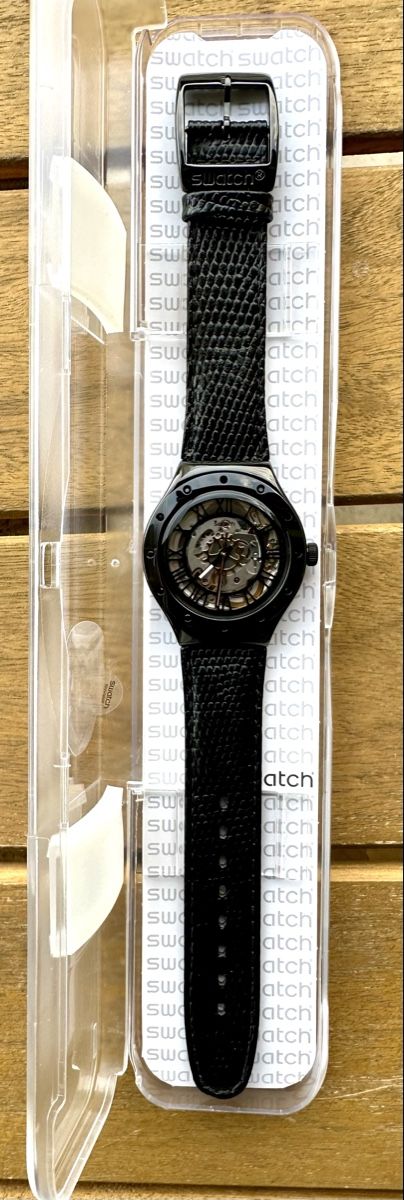 Swatch Montres: Rare Swatch Irony Automatic ROSETTA NERA 2013 system 51 – Neuf avec emballage d'origine à Sion par BricEnBroc 1
