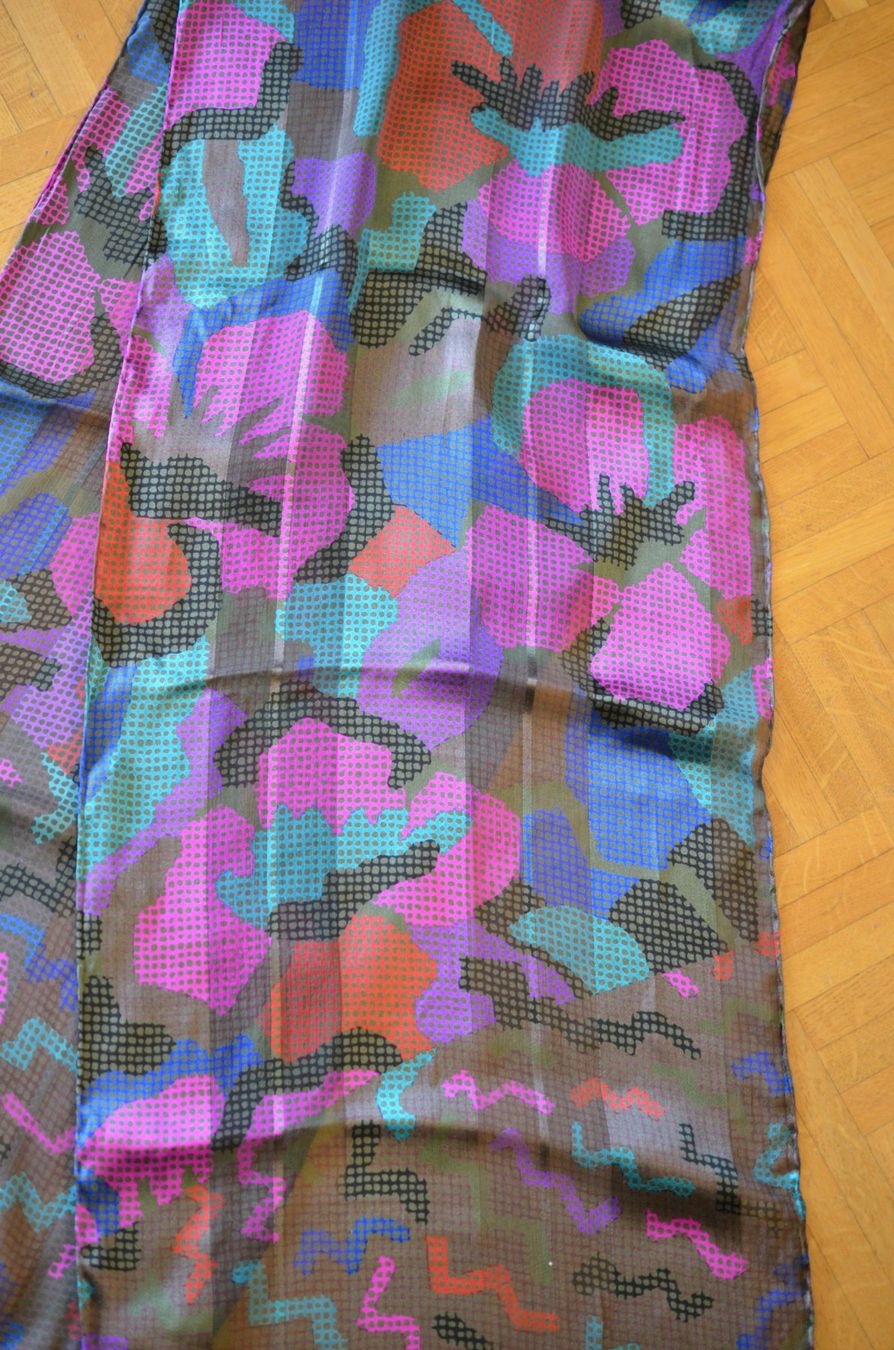 Foulard & Sciarpe: Echarpe Emanuel Ungaro soie – Usato da La Croix (Lutry) venduto da OMEGA07 3