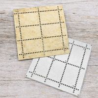Stanzschablonen-Set "Briefmarken" NEU