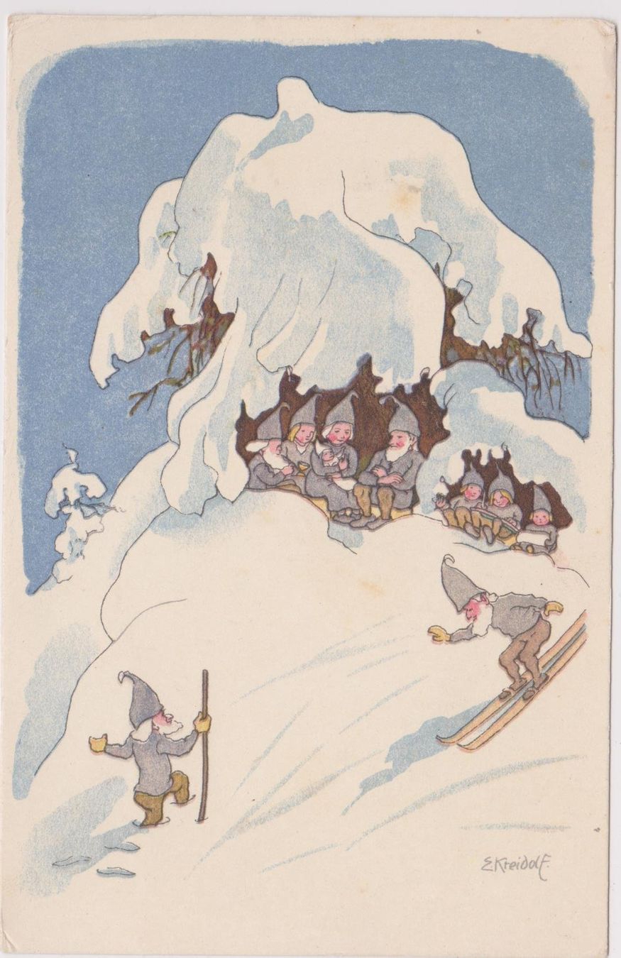 Cartoline postali: Kreidolf-Pro Juventute-Karte – Usato da Spiez venduto da Niesen20