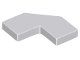 Lego Light Bluish Gray Tile, Modified Facet 2 x 2 12 Stück