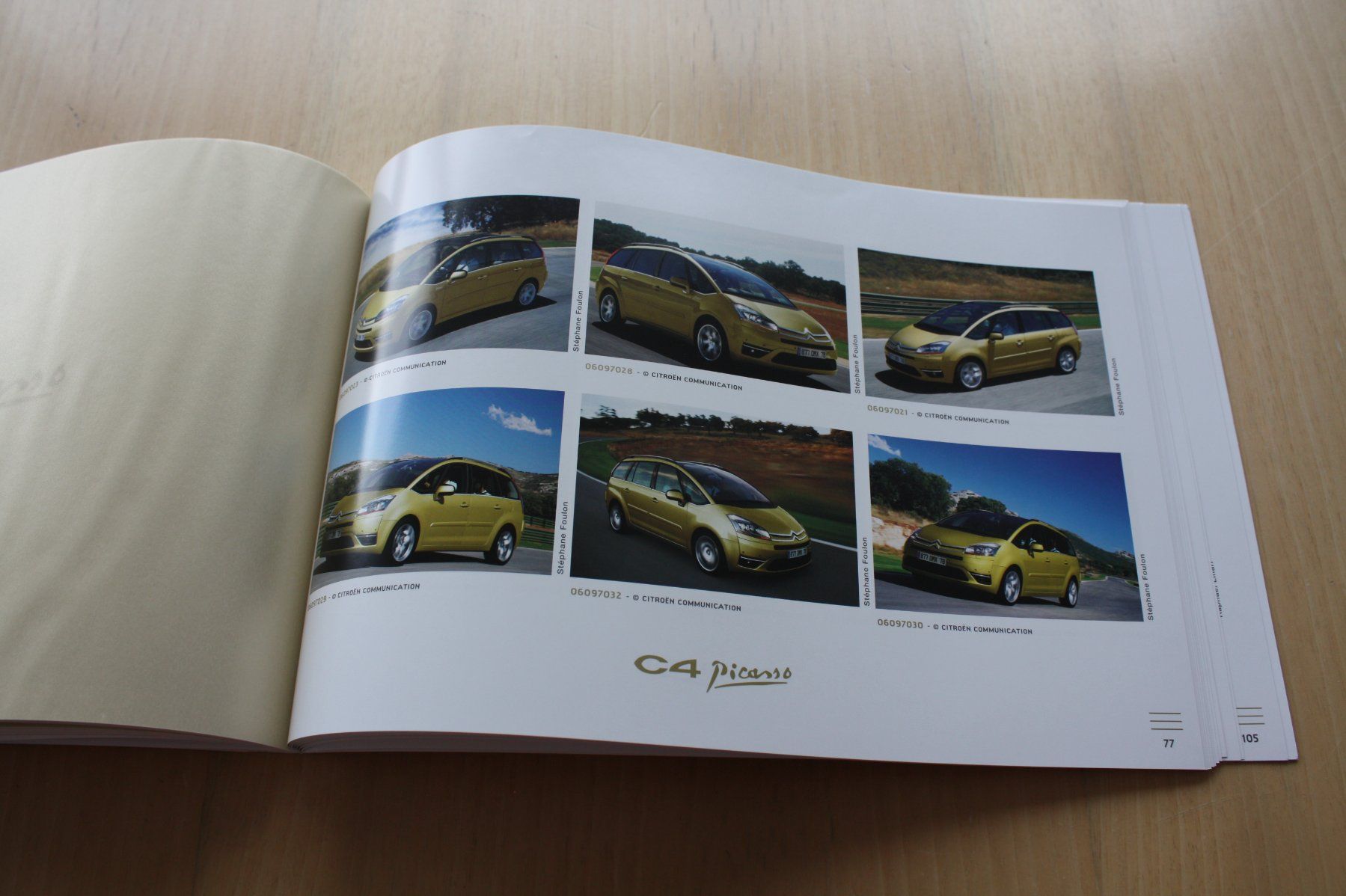 Citroën Documenti: Citroën C4 Picasso Pressemappe/CD/Prospekt 10/2006 – Usato da Wikon venduto da erwin400 9