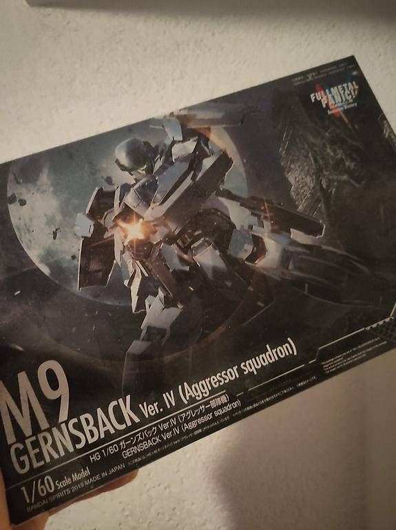 Bandai Kit di modellismo & Modellini statici: Full Metal Panic M9 Gernsback ver-IV 1/60 – Nuovo e nell'imballaggio originale da daillens venduto da Sunstrike