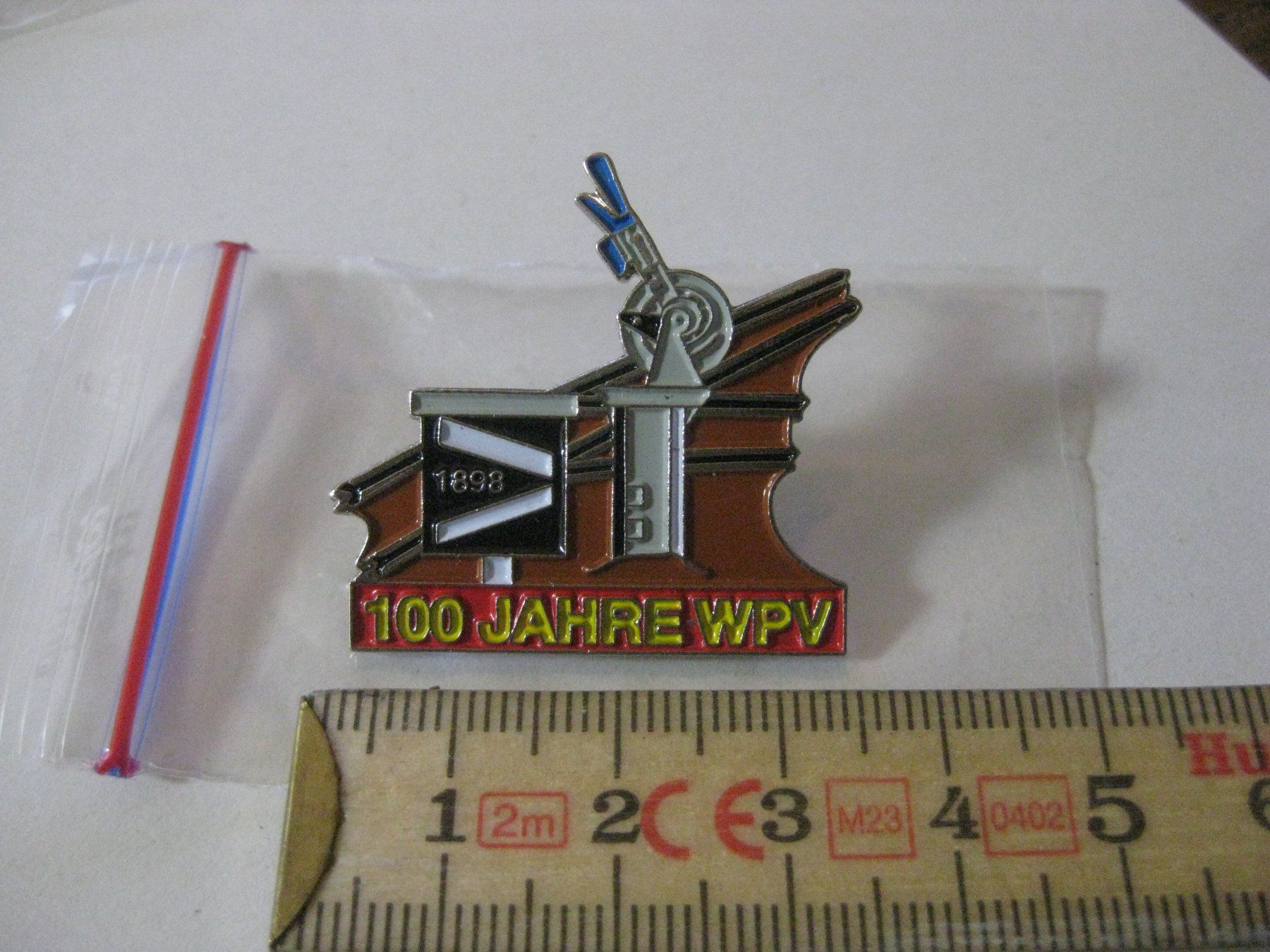 SBB/CFF/FFS Placchette & Badge: Bahn 100 Jahre WPV Limitiert – Usato da Münchenbuchsee venduto da neuwertig-gespart 1