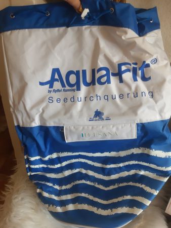 Tasche Aqua-Fit by Ryffel Running Seequerung weiss/blau