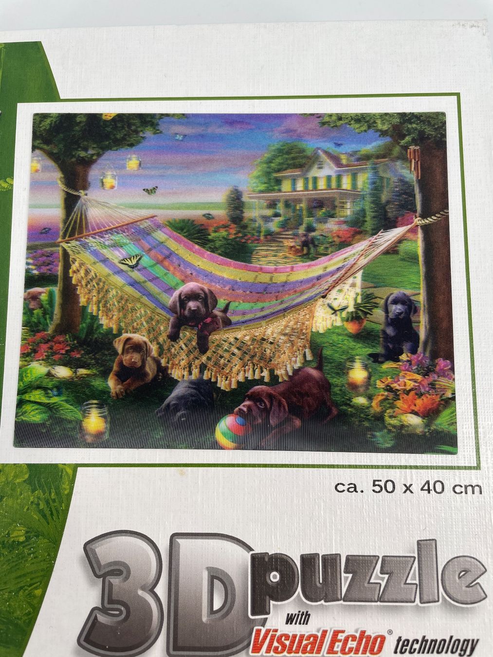 Puzzle: 3D Puzzle mit Welpen Motiv, 500 Teile – Usato da Auenstein venduto da moin. 1