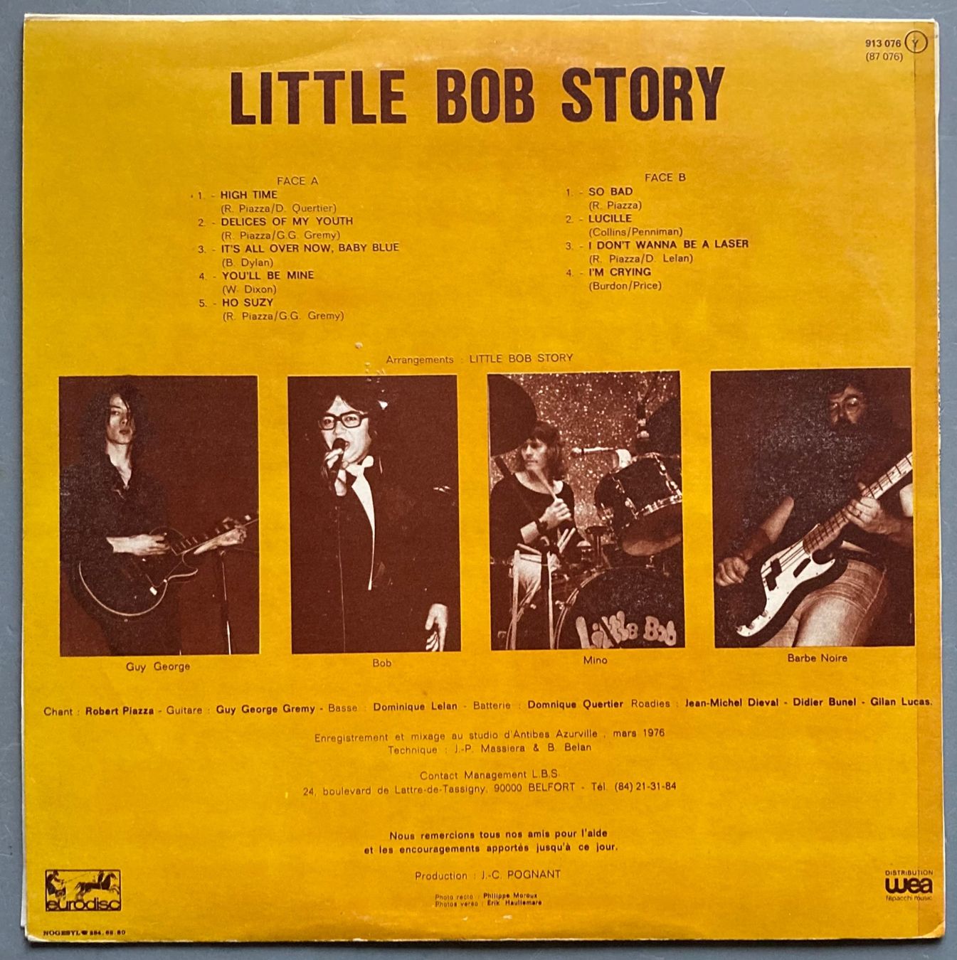 Schallplatten: LITTLE BOB STORY - HIGH TIME – Gebraucht aus Poliez-Pittet von Newtown-Records 1