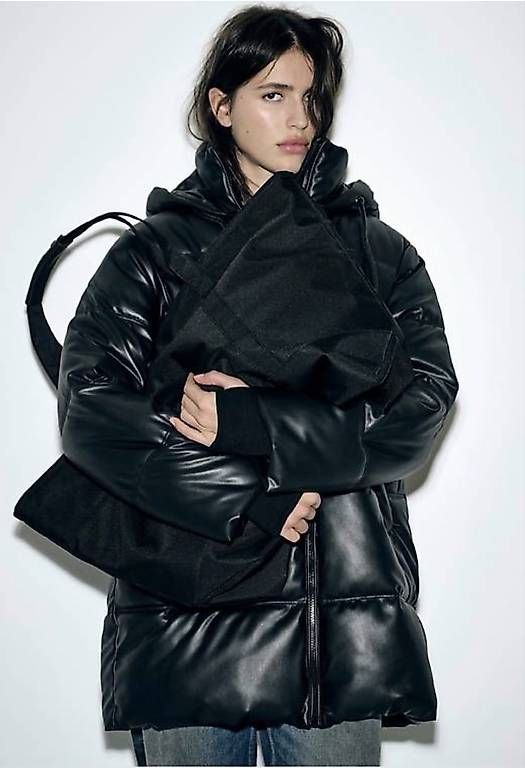Jacken: Winterjacke kunstleder ZARA  – Gebraucht aus Kloten von Privat2011