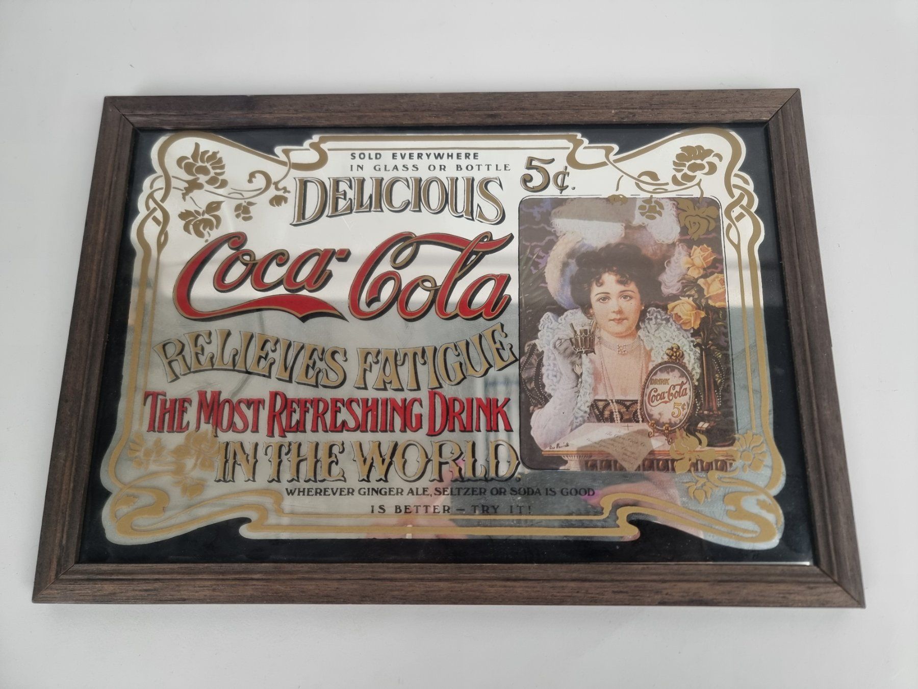 Specchi: Coca-Cola Werbespiegel – Usato da Urtenen-Schönbühl venduto da Restwert_Schoenbuehl 5