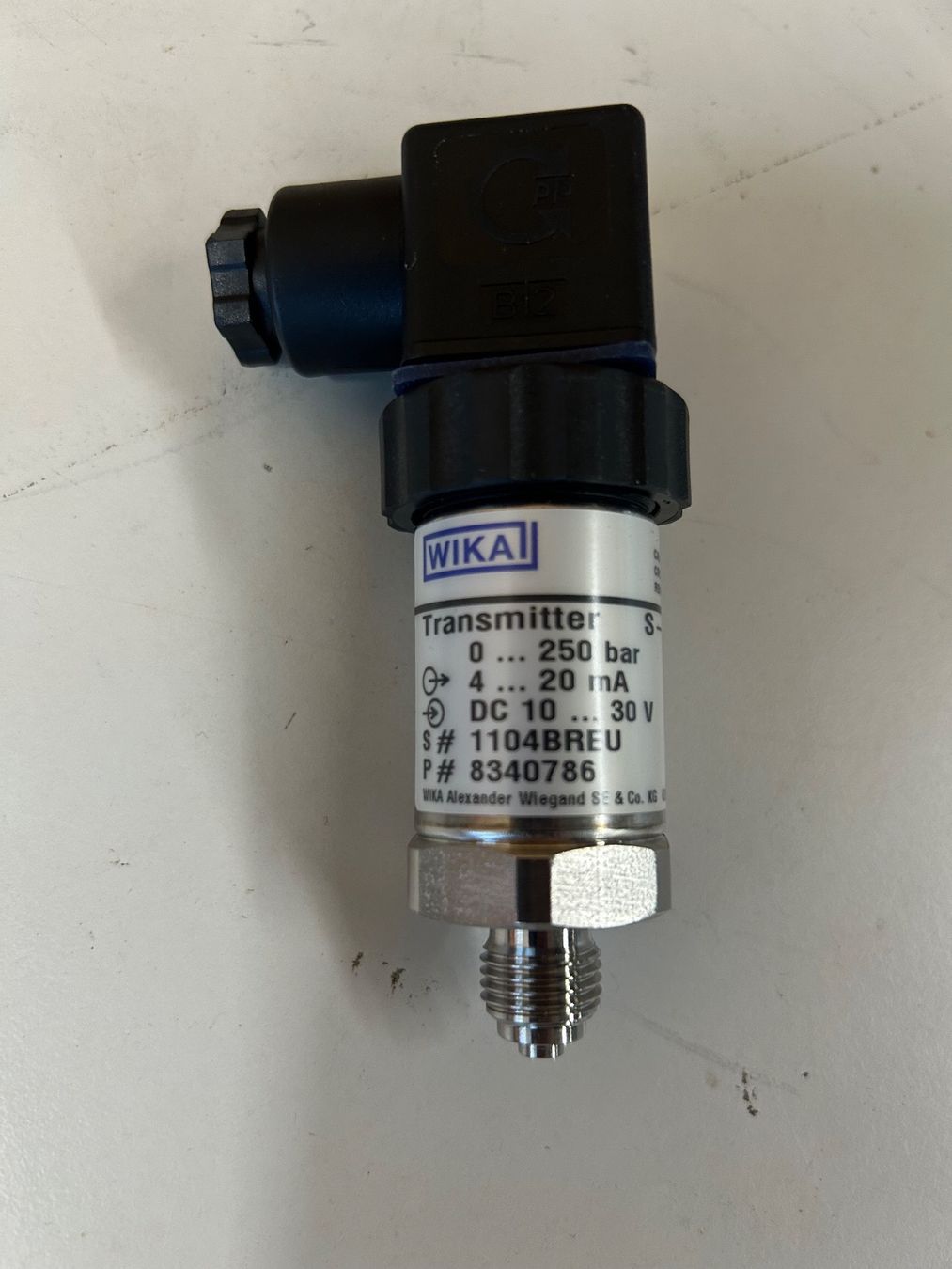 Misurare: Wika Druckmessumformer 250 bar – Nuovo (secondo la descrizione) da Schupfart venduto da philippb06 1