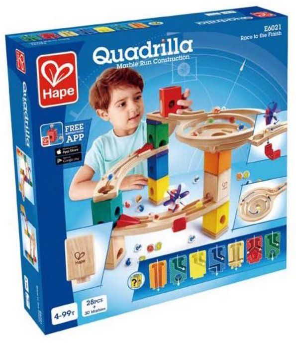Articoli in legno: HAPE - Quadrilla Einsteiger Set – Nuovo (secondo la descrizione) da Oberglatt ZH venduto da Kawa50