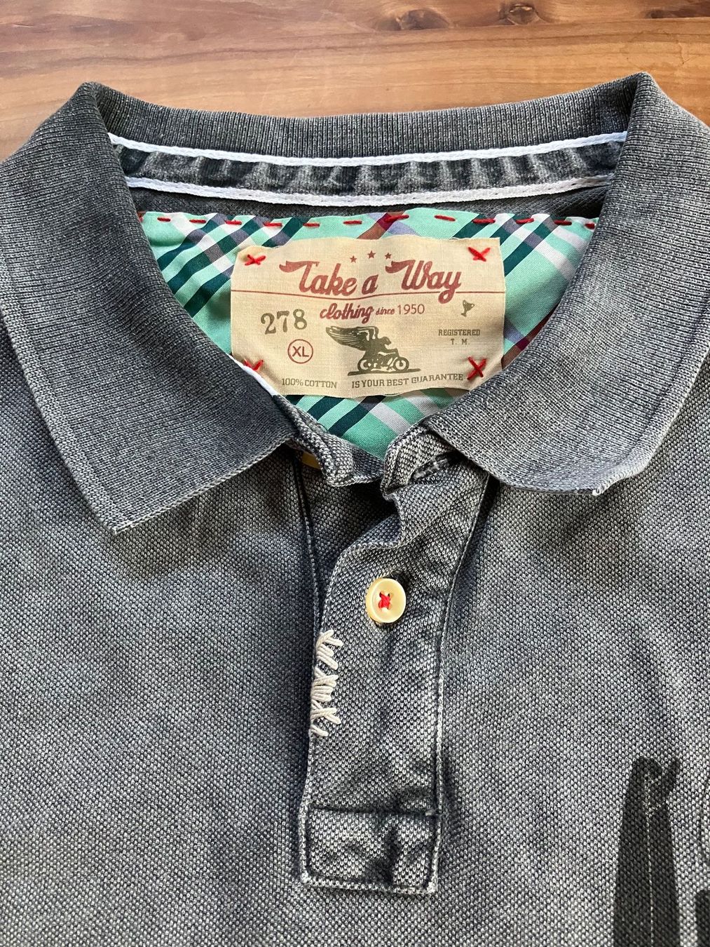 Magliette Polo: schönes Poloshirt , grau – Usato da Bern venduto da sturmmoewe 1