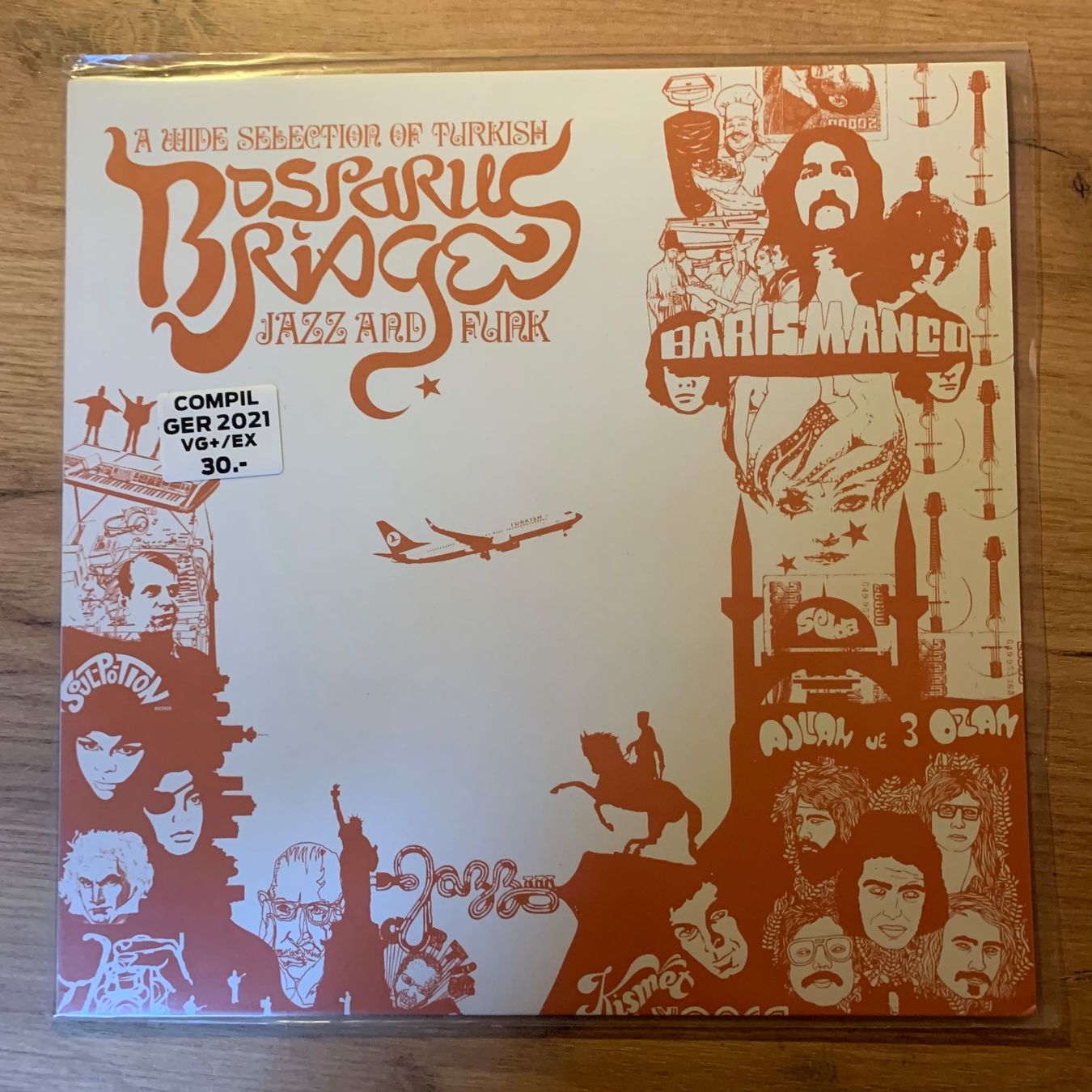 Dischi in vinile: Bosporus Bridges...COMPIL GER 2021...VG+/EX – Usato da Gals venduto da Diskopatshop