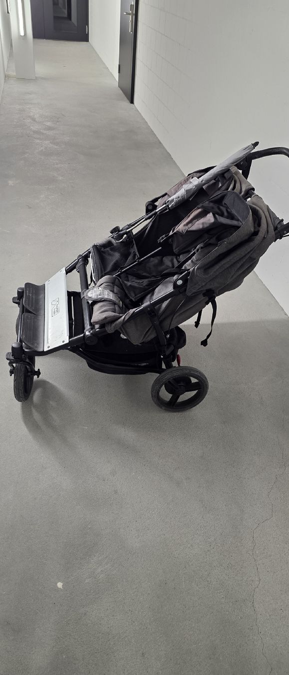 Mountain Buggy Kinderwagen: Mountain Buggy Duet Luxury Herringbone double stroller. – Gebraucht aus Cham von WFRRichter 1
