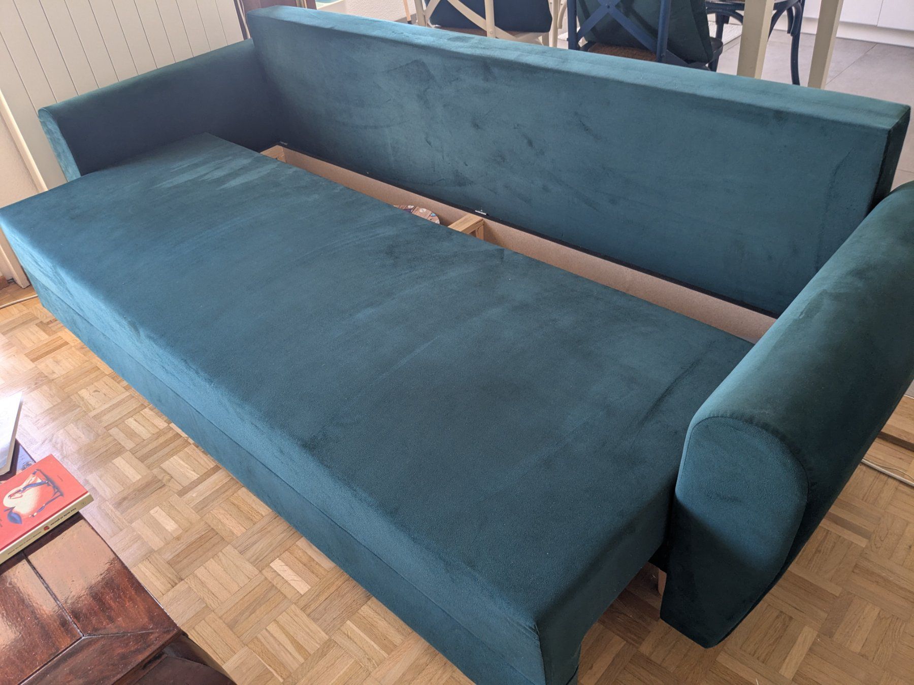 Sofas: canapé en velours vert – Gebraucht aus Lausanne von sta_j99j 1