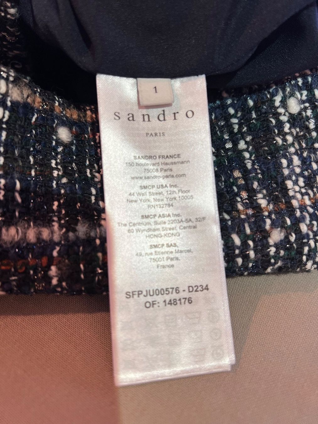 Sandro Gonne: Bouclé-Jupe von Sandro – Usato da Fürigen venduto da beccaris 3