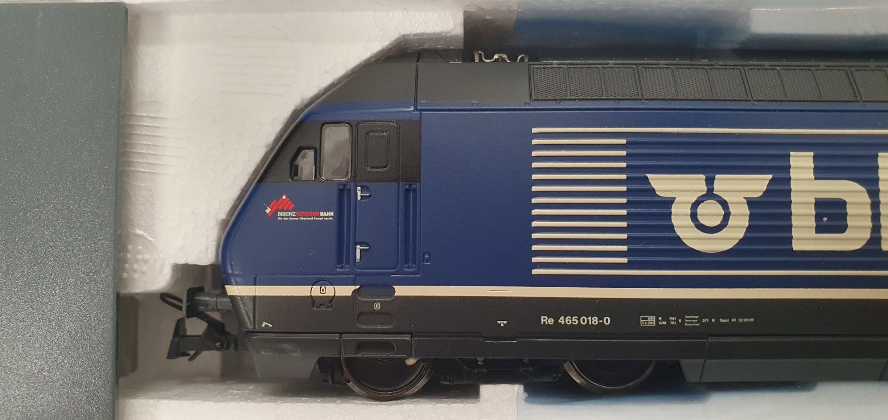 Roco Trains électriques: Roco 62399 BLS Re 465 018-0 Brienzer Rothorn, mit Decoder – Neuf avec emballage d'origine à Würenlos par juruth 3