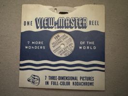 View-Master 3D: Nr. 129 Yellowstone NATIONAL PARK U.S.A.