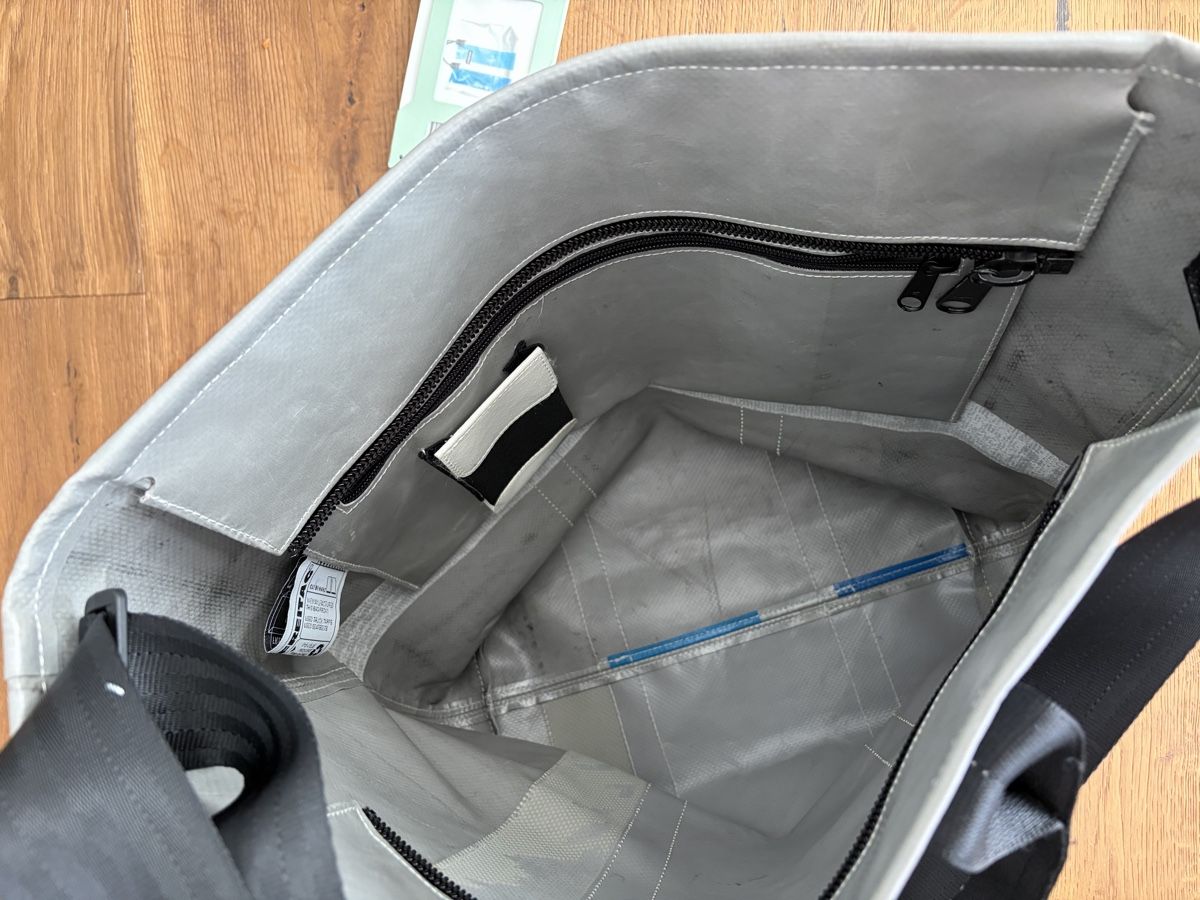 Freitag Borse: Freitag Tasche F74 BOB, Grau/Blau – Usato da Langenthal venduto da jazzi83 2