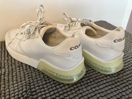 Leder Sneaker von COACH NY, weiss, Grösse 42, guter Zustand