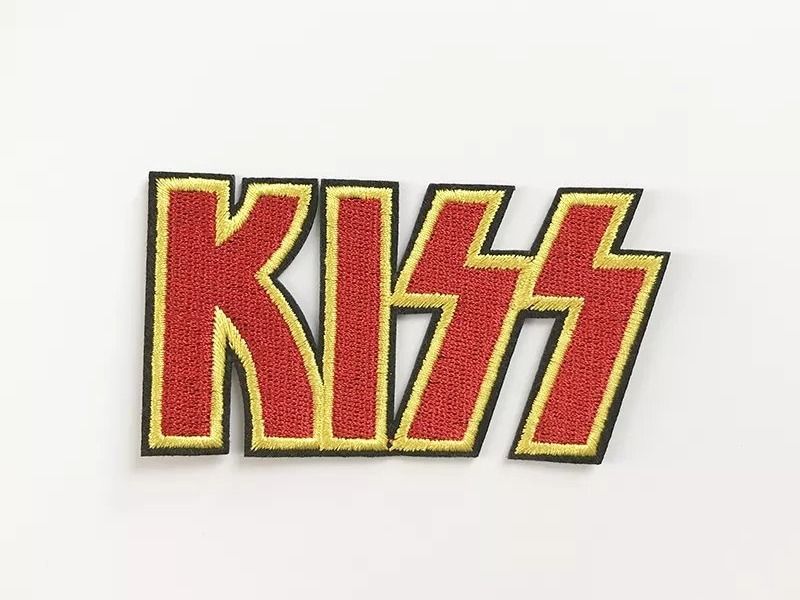 Toppe: Kiss Rockband Aufnäher. – Nuovo e nell'imballaggio originale da Niederurnen venduto da Ghost.recon
