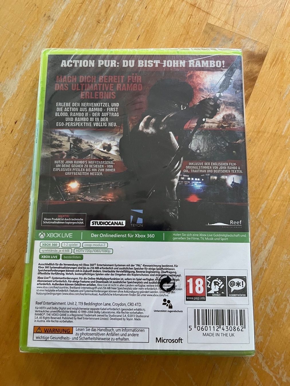 Jeux: Rambo The Video Game (NEU) – Neuf (Voir description) à Frenkendorf par gelbeZinnie 1