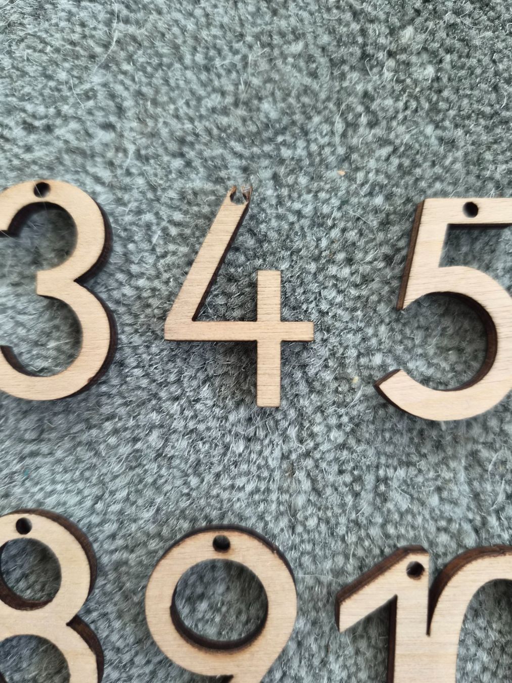 Kalender: Holzzahlen Adventskalender – Gebraucht aus Erstfeld von tan_ddw8 2