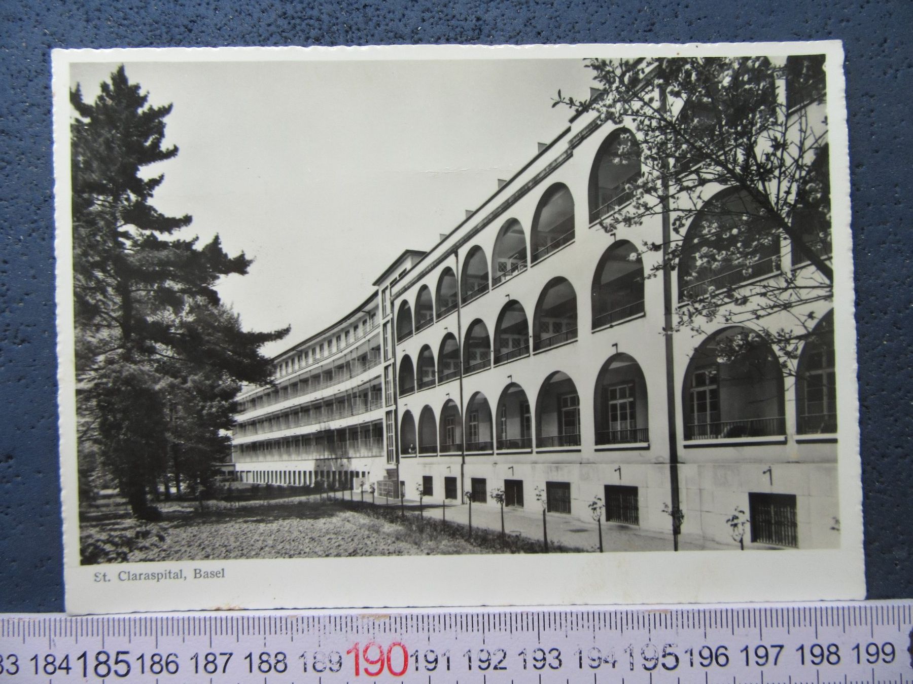 Cartoline postali: BASEL ST.CLARASPITAL 1968 AK BS – Usato da Ettingen venduto da Hausi4711